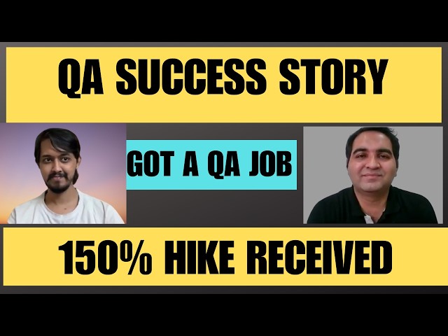 QA Success Story 🔥 From Rejections to Automation Testing Job | Real Interview Journey