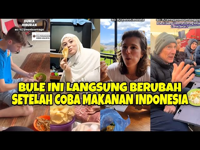 This Foreigner Instantly Changed After Trying Indonesian Food