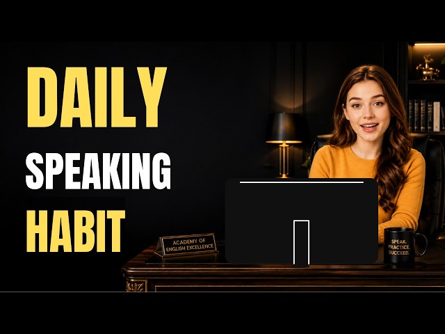Speak English Fluently | Daily Shadowing & Speaking Practice for Beginners (A1-A2)