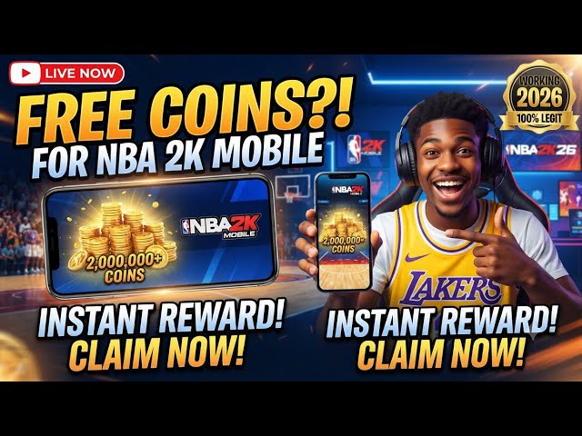 NBA 2k mobile hack free coins 2026 