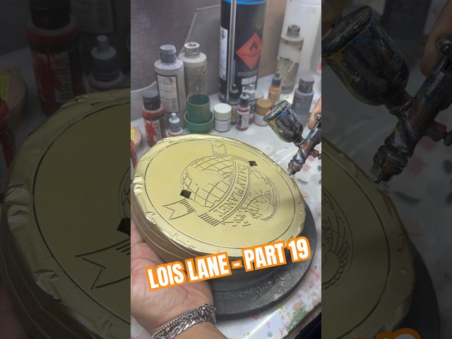Lois Lane - Part 19 #art #design #asmr #3dprinting #loislane #superman #tutorial #shorts #painting