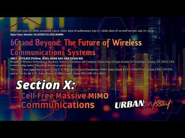 6G White Paper (Pt. 10): Cell-Free Massive MIMO Communications #6G #MassiveMIMO #WirelessComms