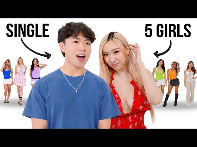 1 Guy VS 5 Instagram Models Blind Dating