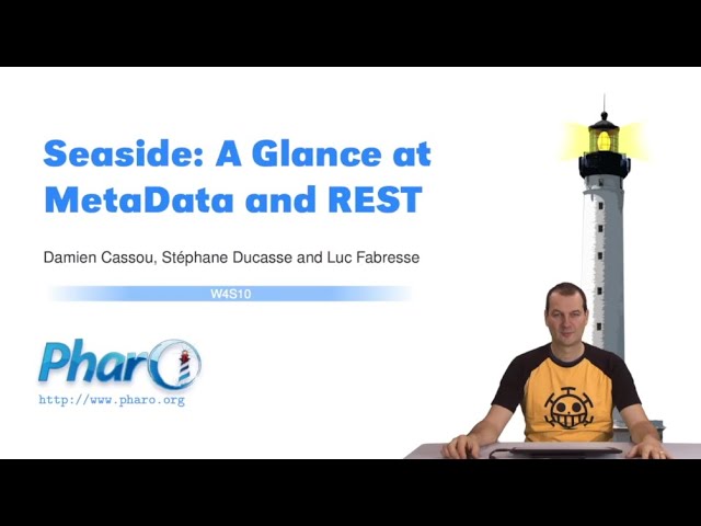 🌐 Seaside: A Glance at MetaData and REST [W4S10-EN]