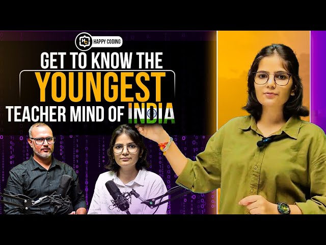 1. India’s Youngest Coding Teacher | At Just 16 She Started Teaching! | Prishu Ma’am’s Story