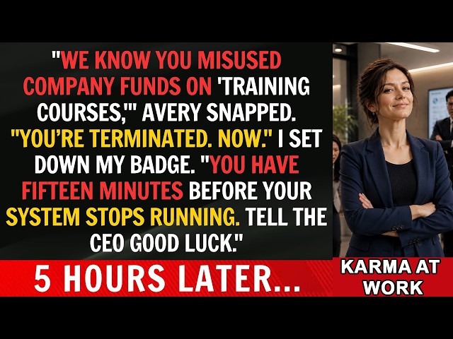 HR Fired Me During Training—Then I Watched Their Entire Company Collapse in 5 Hours