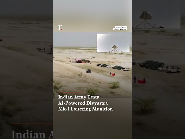 Indian Army Tests AI-Powered Divyastra Mk-1 Loitering Munition in Jodhpur | N18G