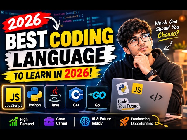 Best Programming Language to Learn in 2026 If You Are Starting From Zero