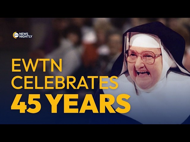 From a Monastery Garage to a Global Network: EWTN Celebrates 45 Years | EWTN News Nightly
