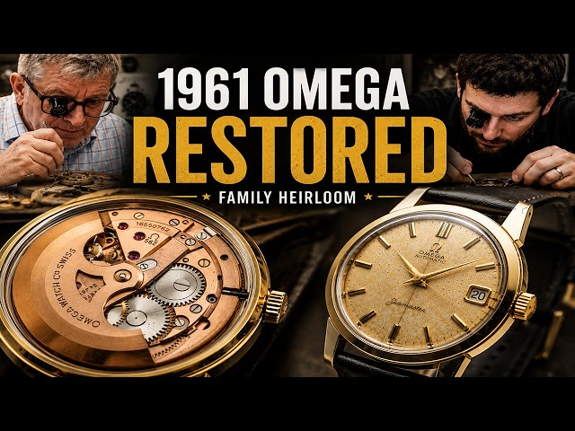 Restoring a 1961 Omega Family Heirloom | Two Master Watchmakers