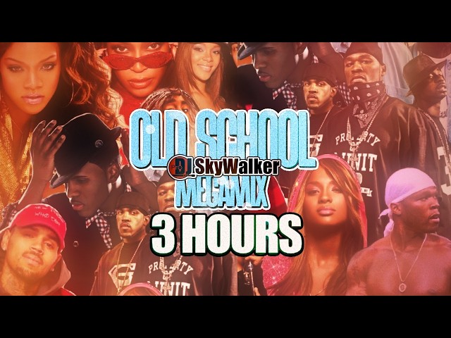 Best OldSchool Megamix 3 Hours Hip Hop R&B Music 🔥 DJ SkyWalker