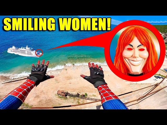 If You See This SMILING WOMAN... RUN AWAY FAST! | CALL FOR HELP | Spider-Man POV!