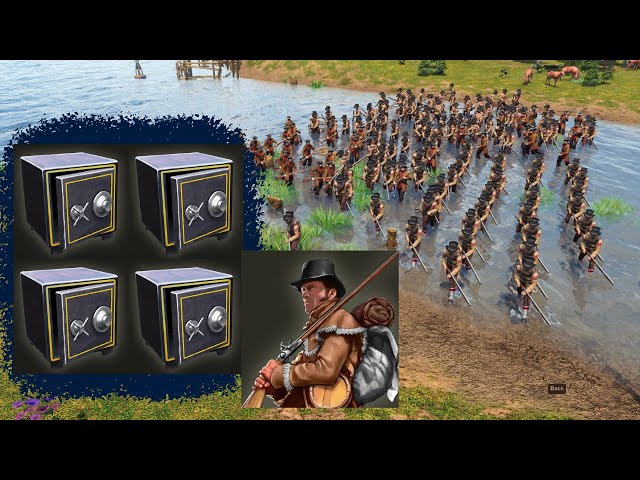 AOE3DE: Are the Dutch the Perfect Revolt civ??? Hard comeback to beat the rush!!! 3v3 comp