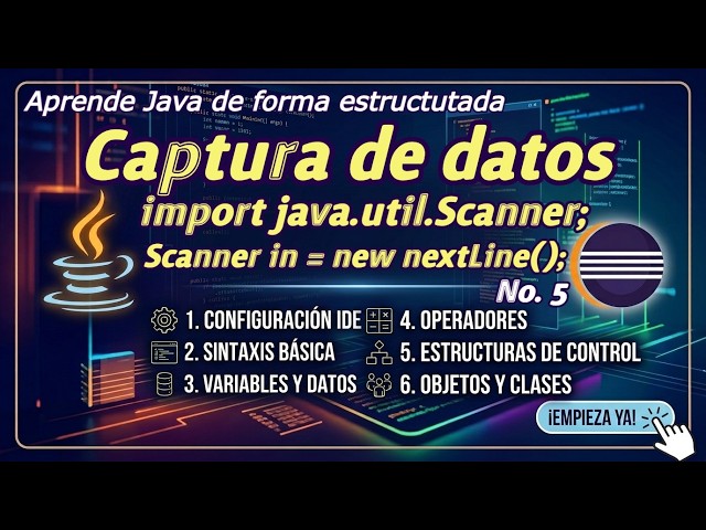 Java Eclipse programar de forma estructurada | Captura de datos instrucción Scanner