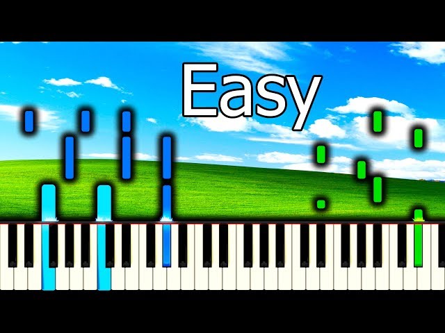 WINDOWS XP STARTUP SOUND - Piano Tutorial