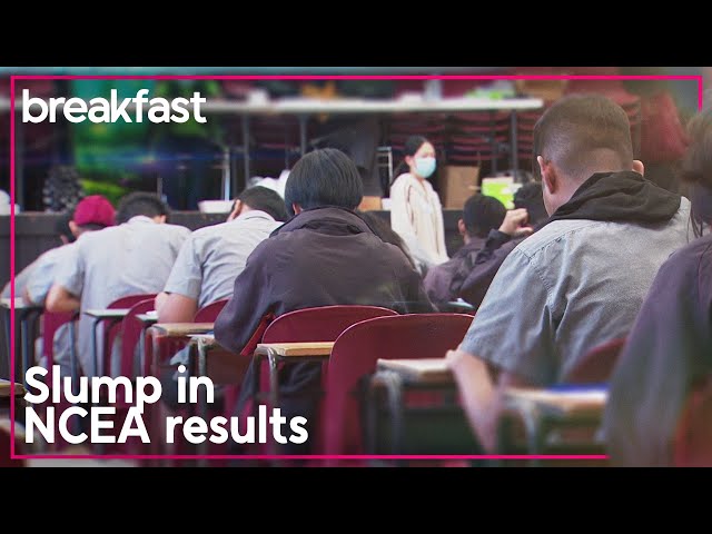 NCEA achievement sees significant drops in some NZ regions | TVNZ Breakfast