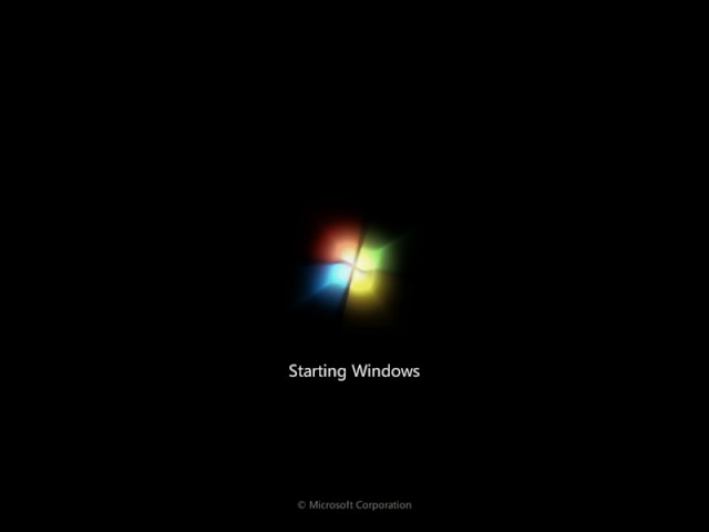 Windows 7 Boot Screen