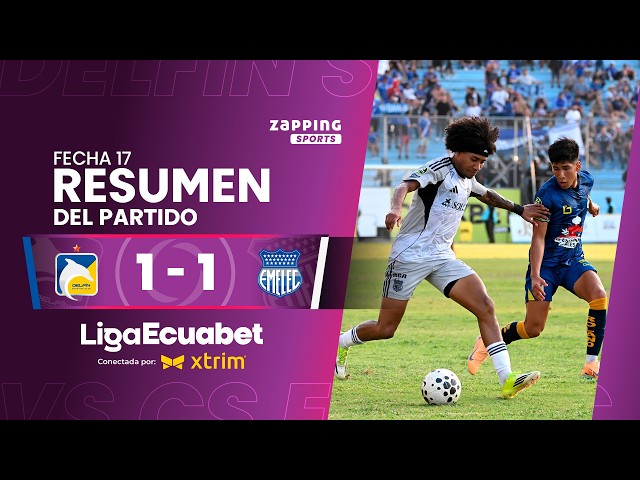 Delfín SC 1 - 1 CS Emelec / Matchday 17 / Liga Ecuabet connected by Xtrim 2026