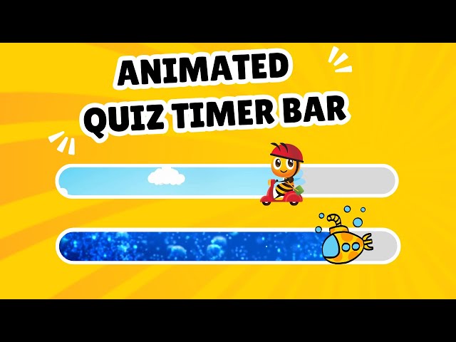 How to Create Animated Quiz Progress Bar Using Canva | Viral Quiz Video