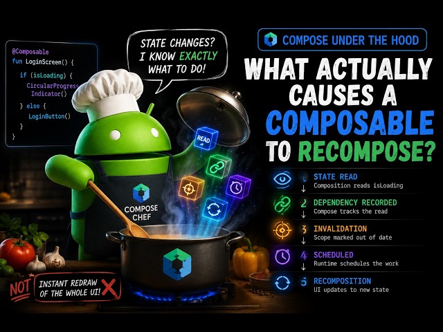 What Actually Causes a Composable to Recompose? | Jetpack Compose