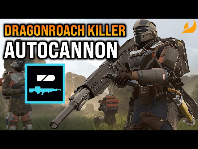 Helldivers 2 - Autocannon makes the Dragonroach EASY, Super Helldive (SOLO full clear)