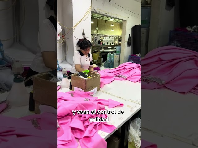 Ahora si estamos en una Fábrica de ropa grande! Conócela! #shorts #fabricaciónropa #fabricacion
