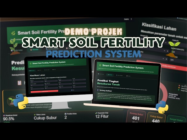 Demo Proyek Machine Learning Streamlit | 🌱 SoilSense - Smart Soil Fertility Predictor