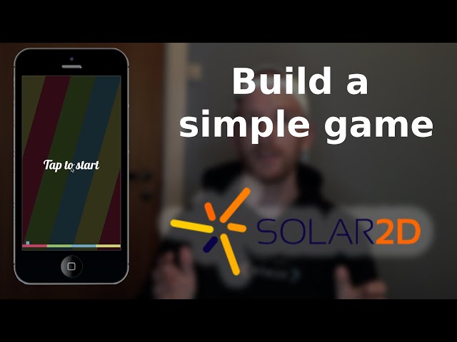 How To Build A Game Like ColorUp Using Solar2D / Corona SDK / Lua Tutorial - Game Development
