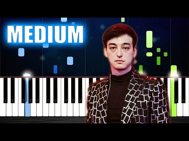 Joji - Glimpse of Us - Piano Tutorial (MEDIUM)