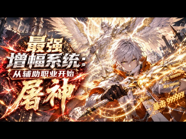 🔥【强推】【Eng Sub】《最強增幅系統：從輔助職業開始屠神》網遊肝帝陸聖穿越當輔助十八年，覺醒SSS萬倍增幅，一刀爆表，懲戒騎C位輸出爽！第1-106集 #熱血 #逆襲 #動畫
