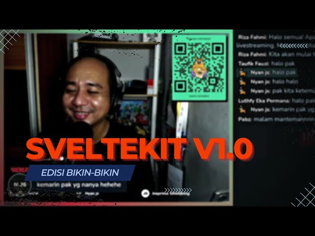 🔴 Bikin-bikin dengan SvelteKit bagian 2