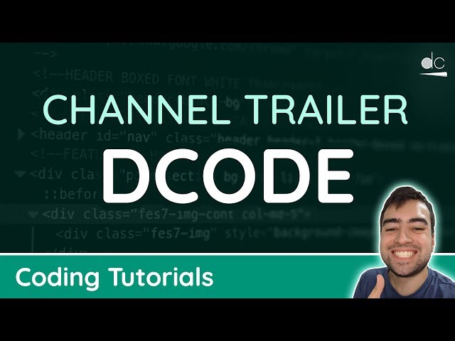 Welcome to dcode - over 500 coding tutorials!