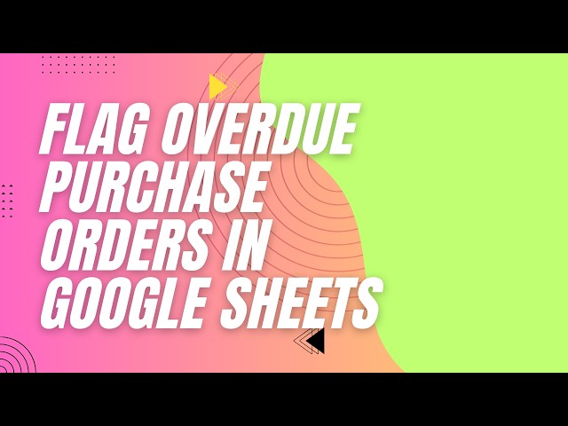 How to Flag Overdue Purchase Orders in n8n Using Google Sheets (Step-by-Step)