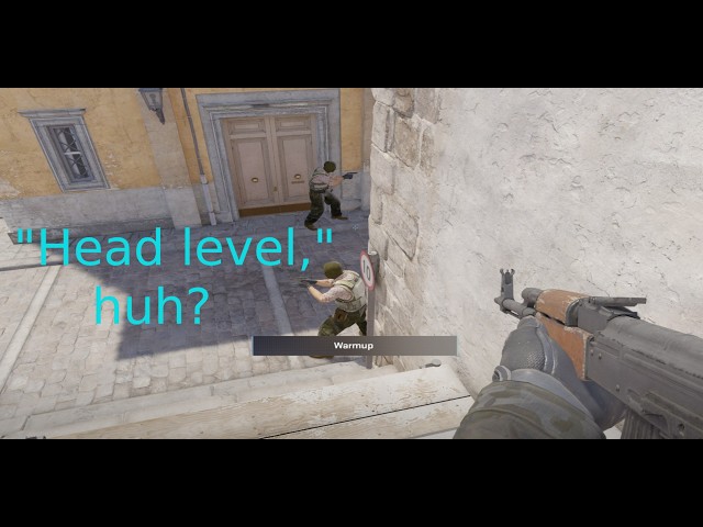 Discussing EXTREME crosshair placement: when "aim at head level" isn't enough