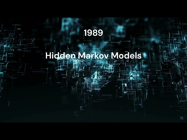 The Roots of AI: Hidden Markov Models (1989)