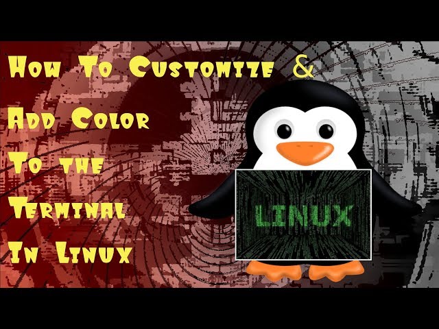 How To Customize Linux Bash (Terminal)