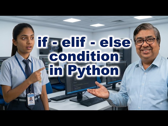 Python if-elif-else Explained | Multiple Conditions with Simple Example