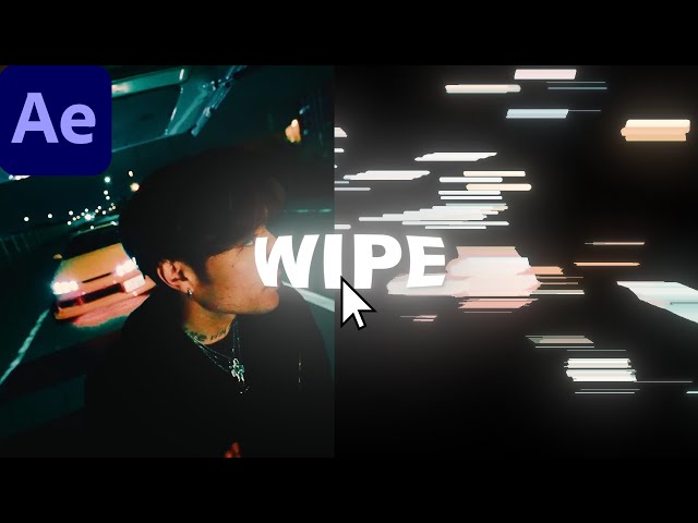 Wipe Lines (MINIMAX) Transition - After Effects Tutorial