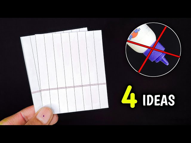 4 Easy Paper Toys ( Without Glue )