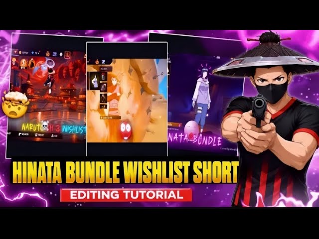 Free Fire x Hinata Edit Chapter 3 Wishlist Video Editing Tutorial! ⚡@ZIDDI-2.0 