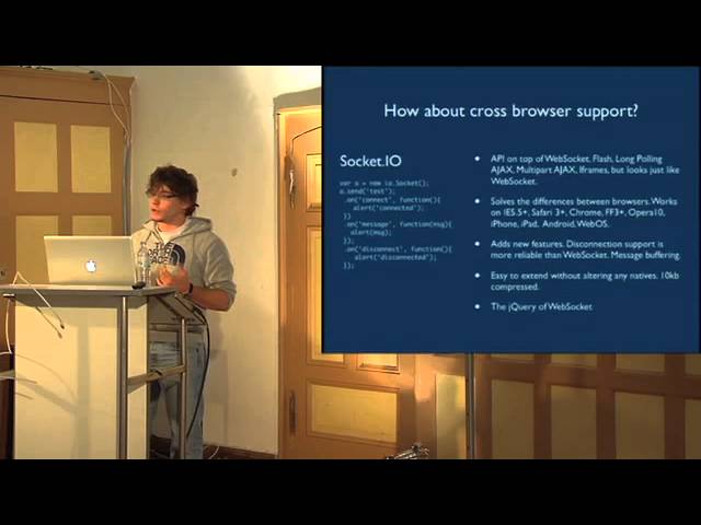 [JSConfEU 2010] Guillermo Rauch: Socket.IO - WebSockets for everyone