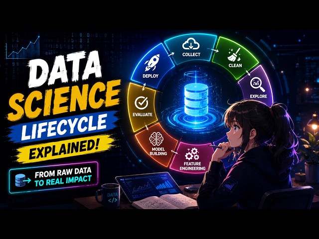 Data Science Lifecycle Explained in Tamil | End-to-End Process for Beginners
