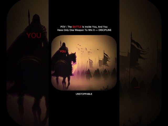 Only Discipline Can #motivation #mindset #selfimprovement