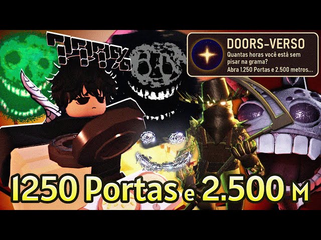 I played ALL the FLOORS in ONE SINGLE RUN in DOORS! 👁️ (Doors-Verse)