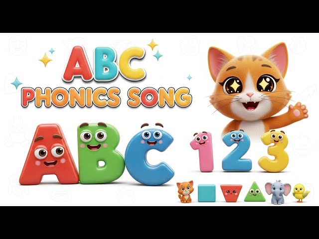 Preschool Learning for Activities 3 Years old at Home | Learn ABC Phonics Shapes Numbers Colors