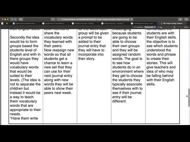 Learning Project