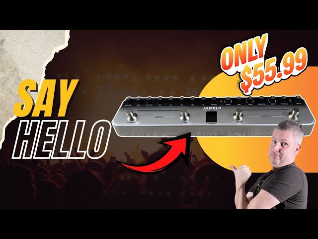 Jamelo Multi-Effect Pedal | Direct to Computer Game Changer