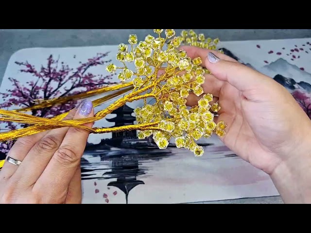@Angelfloraa yellow square faceted bonsai tree Tutorial
