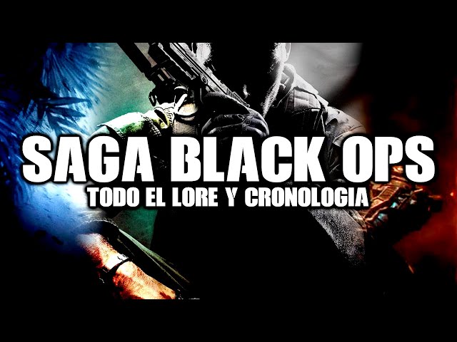 TODO el CANON  de la SAGA BLACK OPS EXPLICADO [1945 - 2045] (Lore Black Ops 6) | CRONOLOGÍA COD