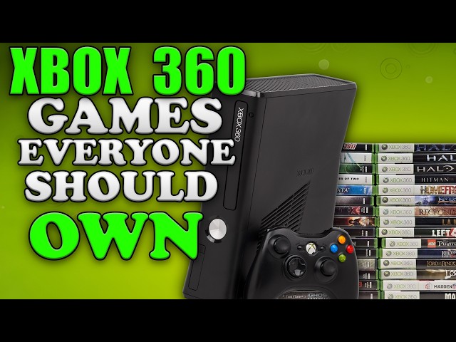 The BEST Xbox 360 Games Everyone Should Have In Their Collection